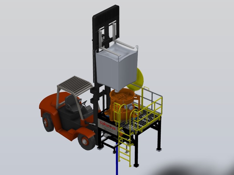 Ladle Well - Nozzle Filling Sand Feeder