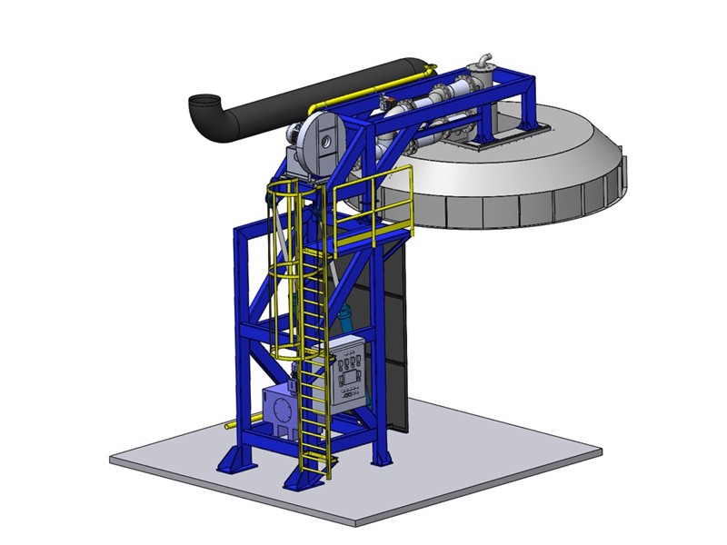 Vertical Ladle Preheaters and Dryers