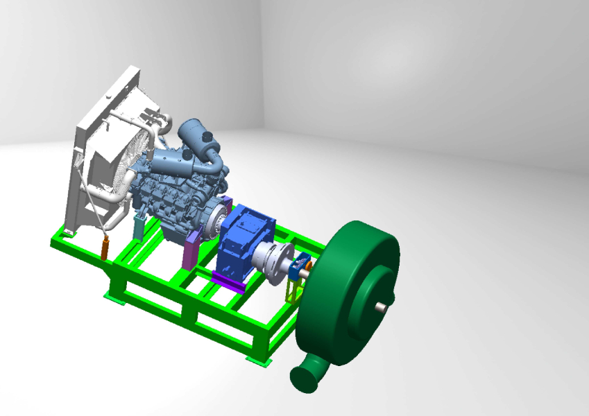  Service Water Pump Emergency Diesel Drive Engine System